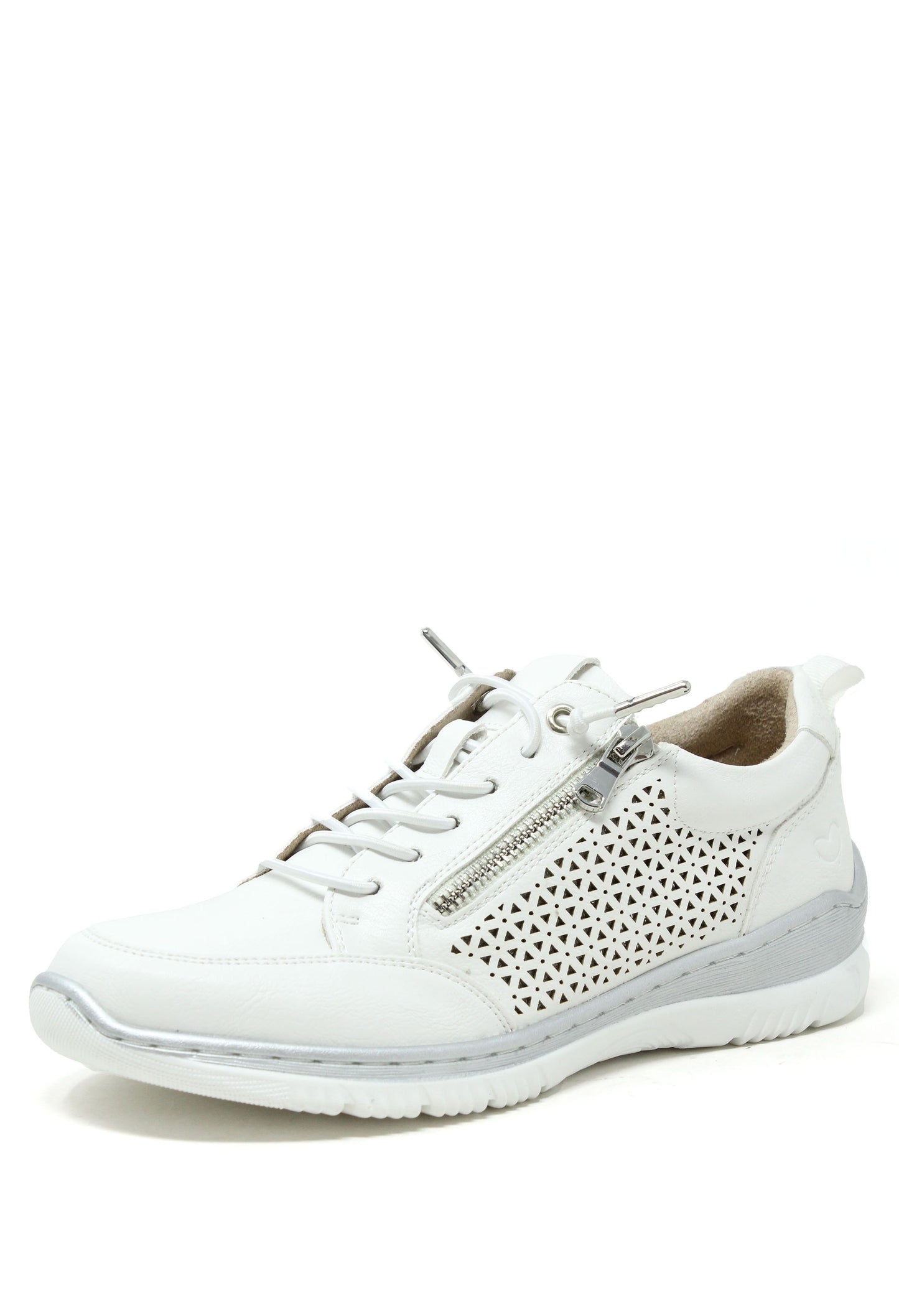Astrid Side Zip Slip On Trainers