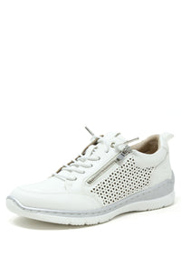 Astrid Side Zip Slip On Trainers