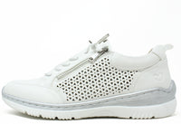 Astrid Side Zip Slip On Trainers