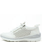 Astrid Side Zip Slip On Trainers