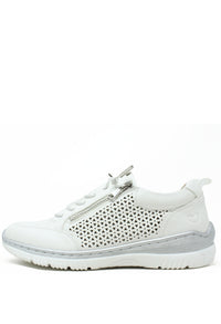 Astrid Side Zip Slip On Trainers