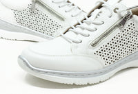 Astrid Side Zip Slip On Trainers