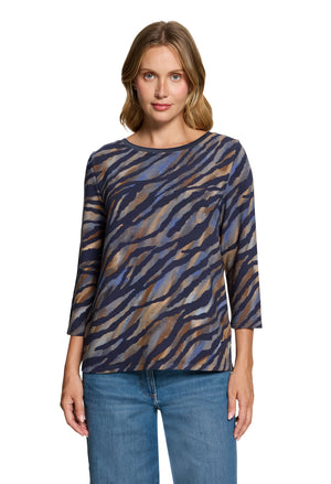 Zebra Print Top
