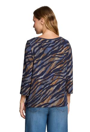 Zebra Print Top