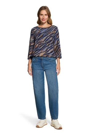 Zebra Print Top