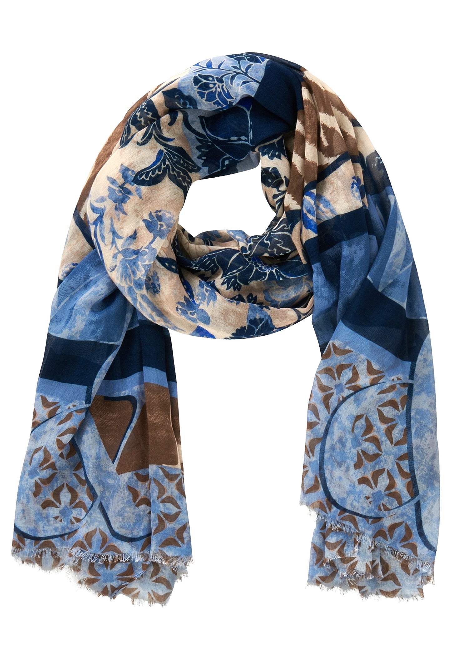 Abstract Print Scarf