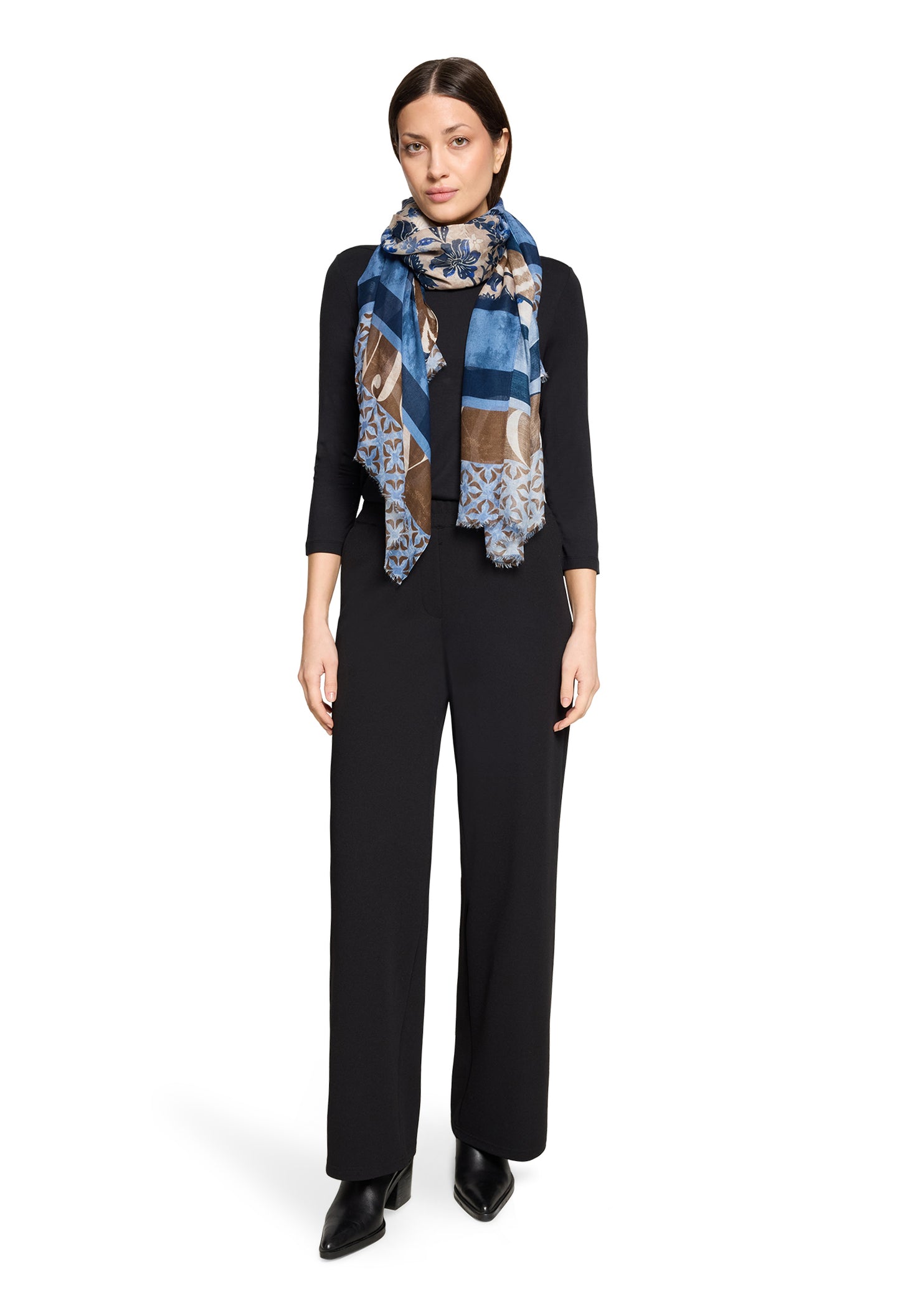 Abstract Print Scarf