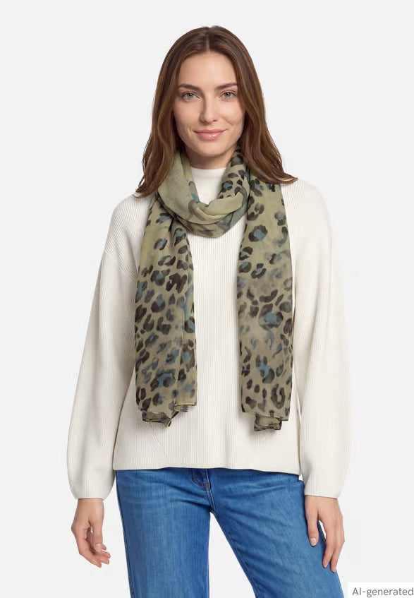 Floral Print Scarf