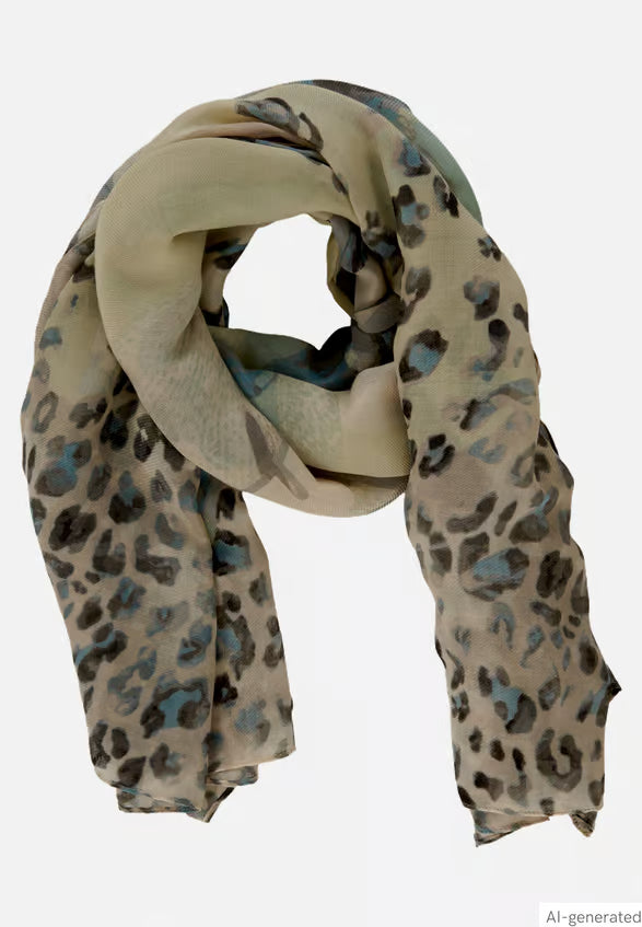Floral Print Scarf