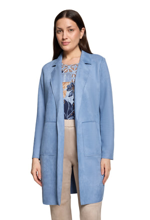 Faux Suede Jacket