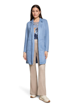Faux Suede Jacket