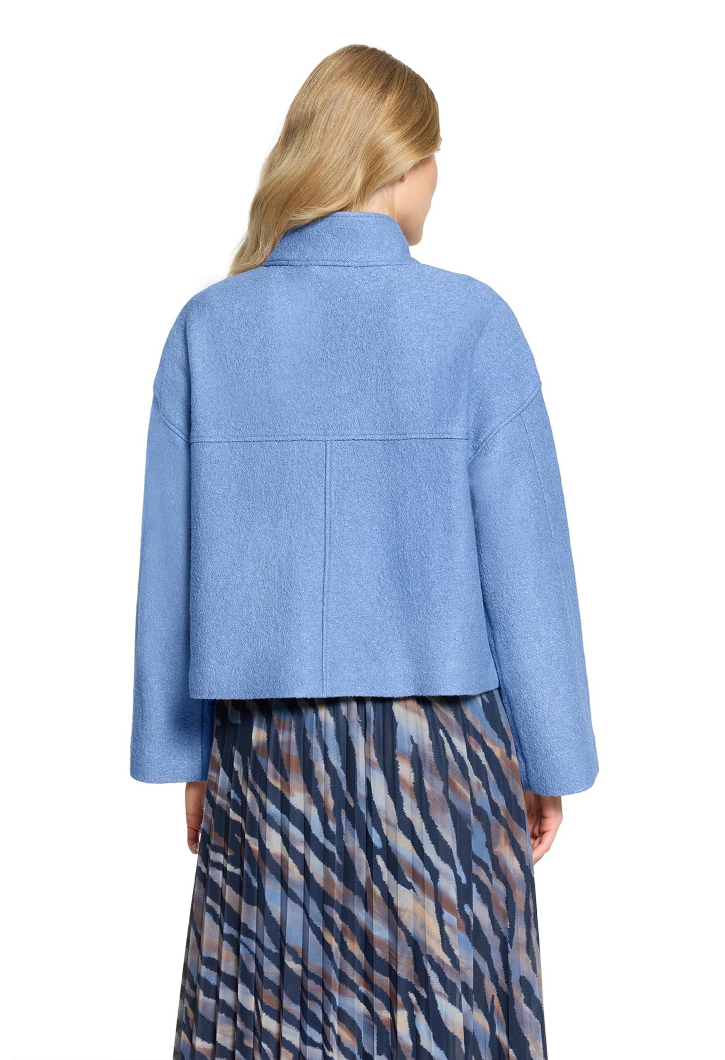 Zip-Up Wool Jacket
