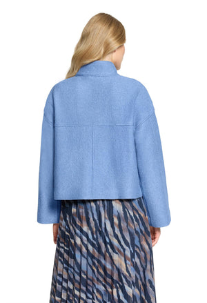 Zip-Up Wool Jacket