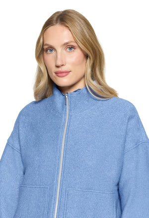 Zip-Up Wool Jacket