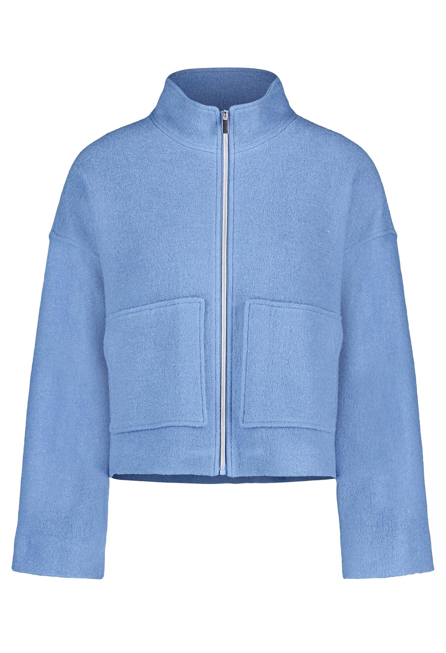 Zip-Up Wool Jacket
