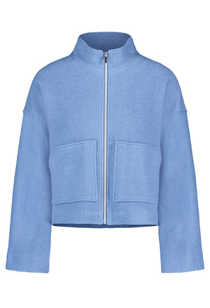Zip-Up Wool Jacket
