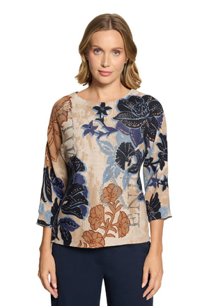 Floral Knit Top