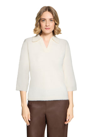 Polo Knit Top