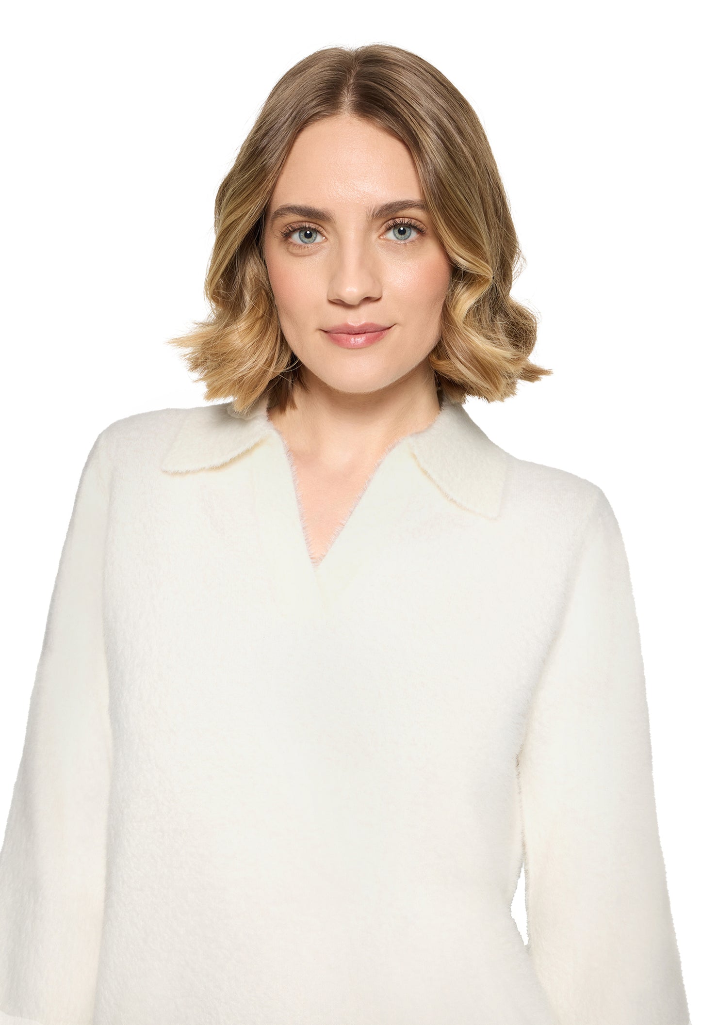 Polo Knit Top