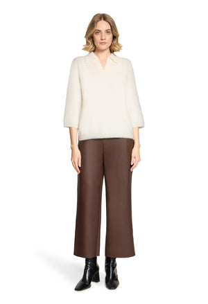 Polo Knit Top