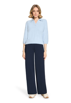 Polo Knit Top