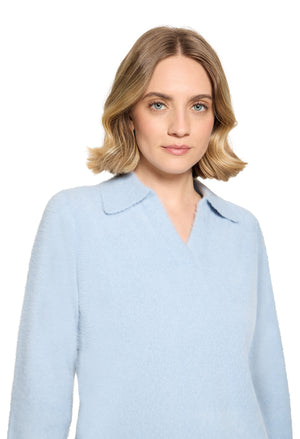 Polo Knit Top