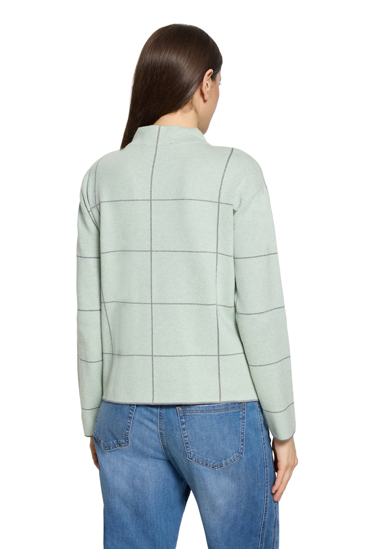 Check Knit Jumper