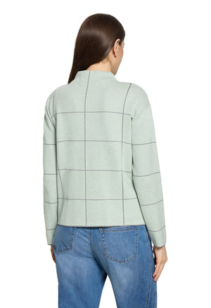 Check Knit Jumper