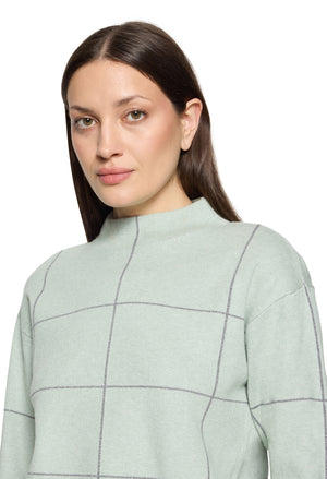 Check Knit Jumper