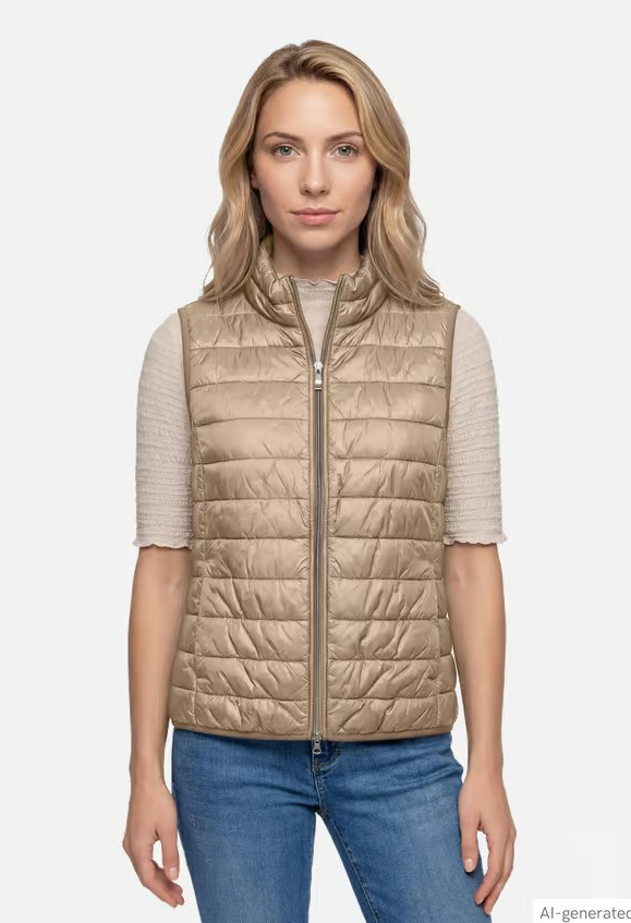 Wadding Quilted Gilet