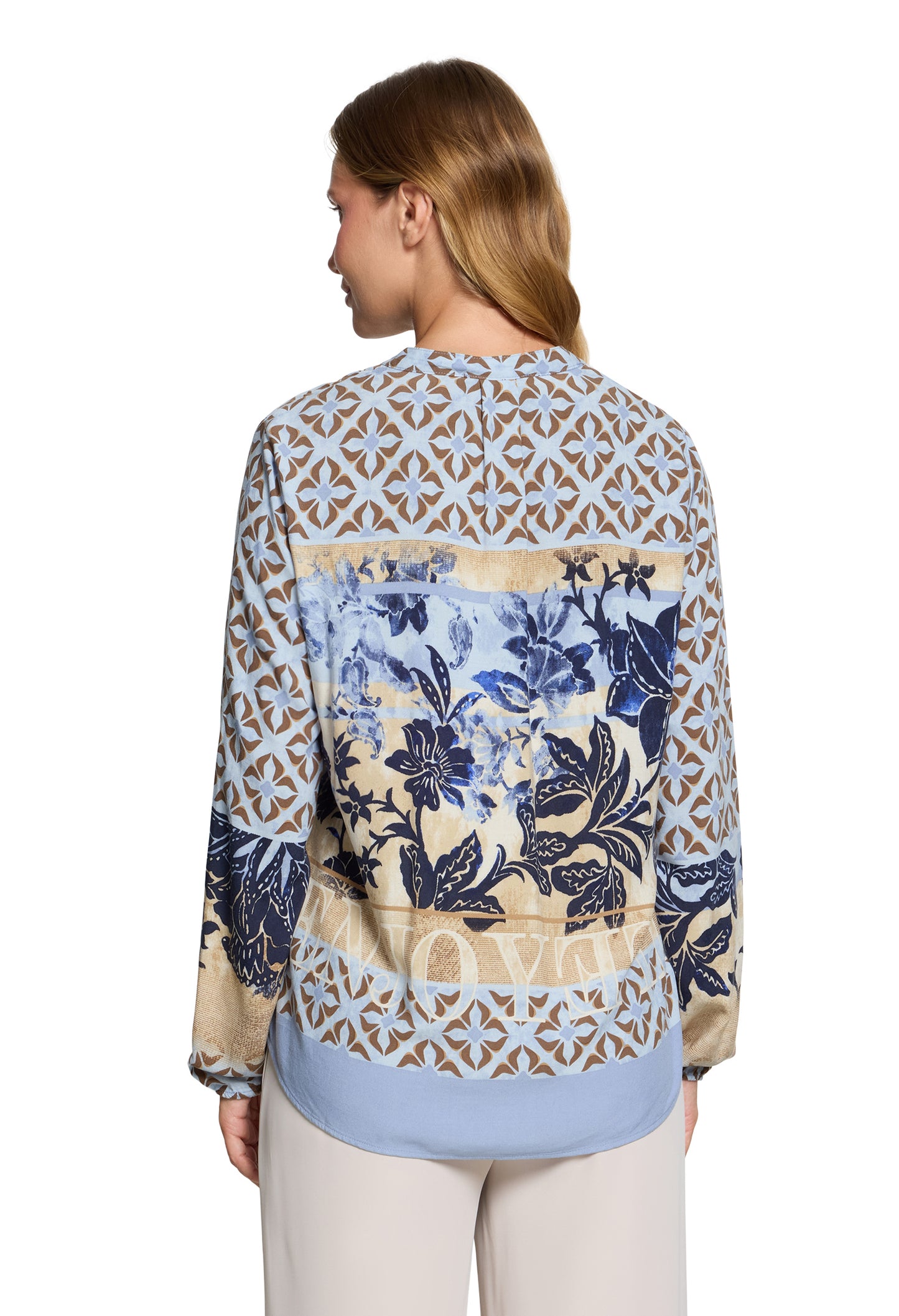 Abstract Print Blouse