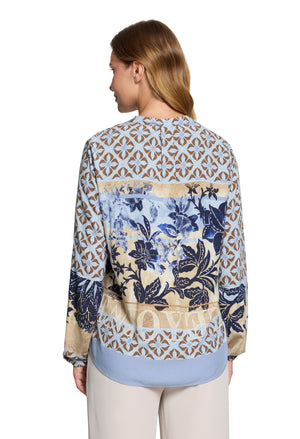 Abstract Print Blouse