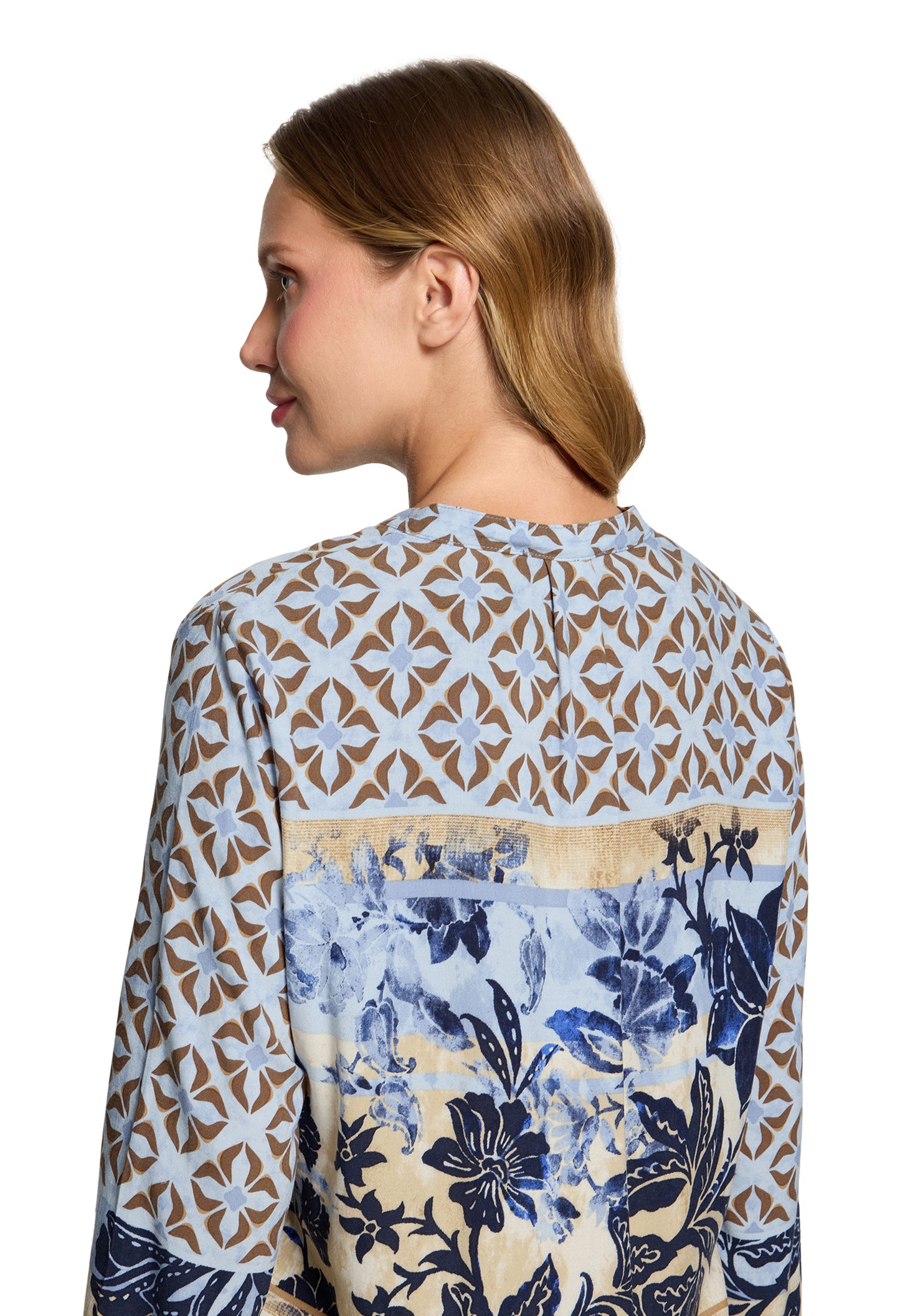 Abstract Print Blouse