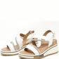 Diamante Strap Wedge Sandal