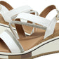 Diamante Strap Wedge Sandal