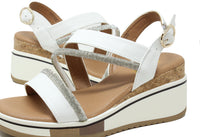 Diamante Strap Wedge Sandal