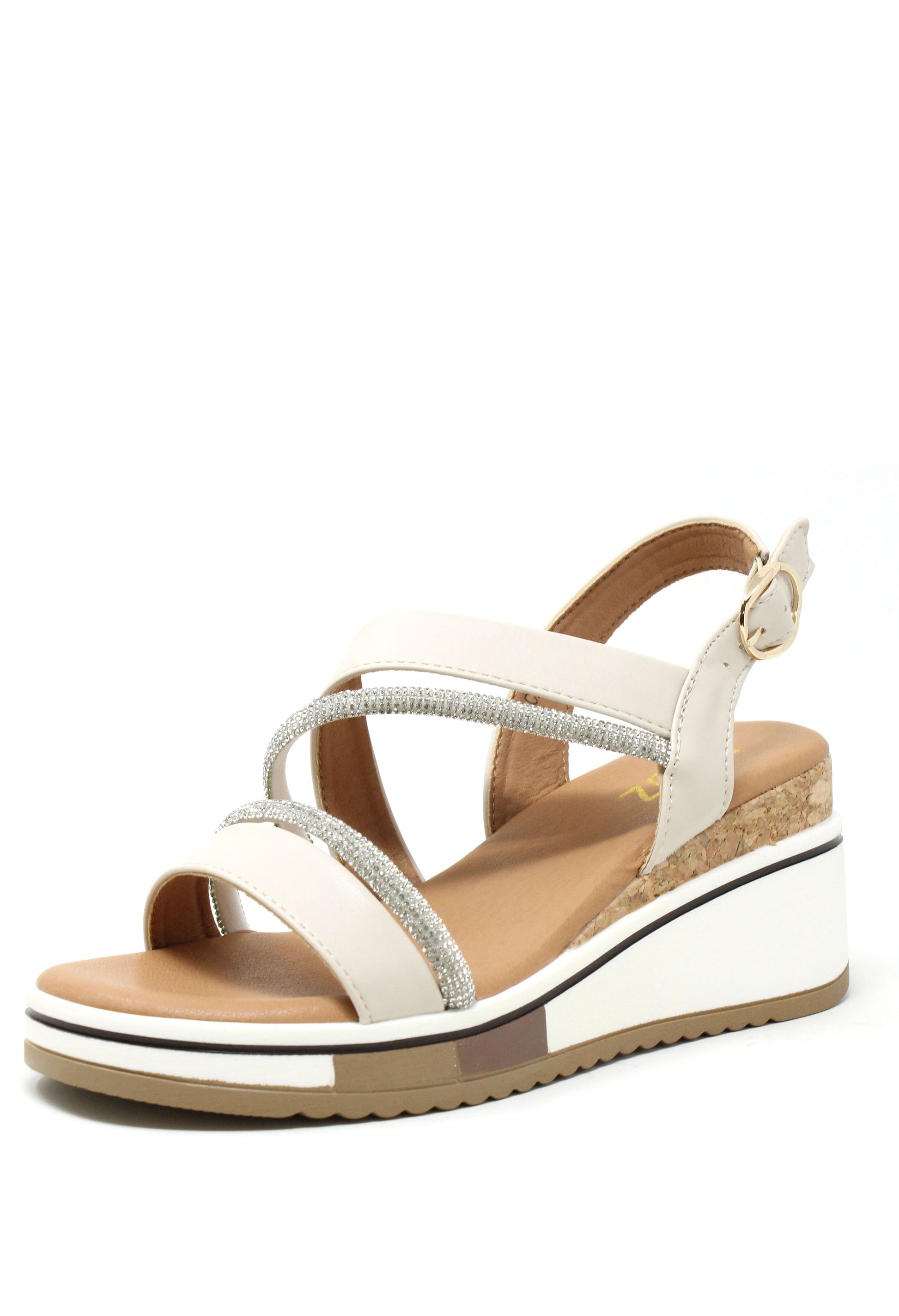 beige wedge