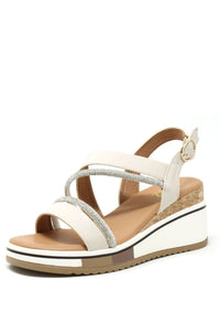 beige wedge