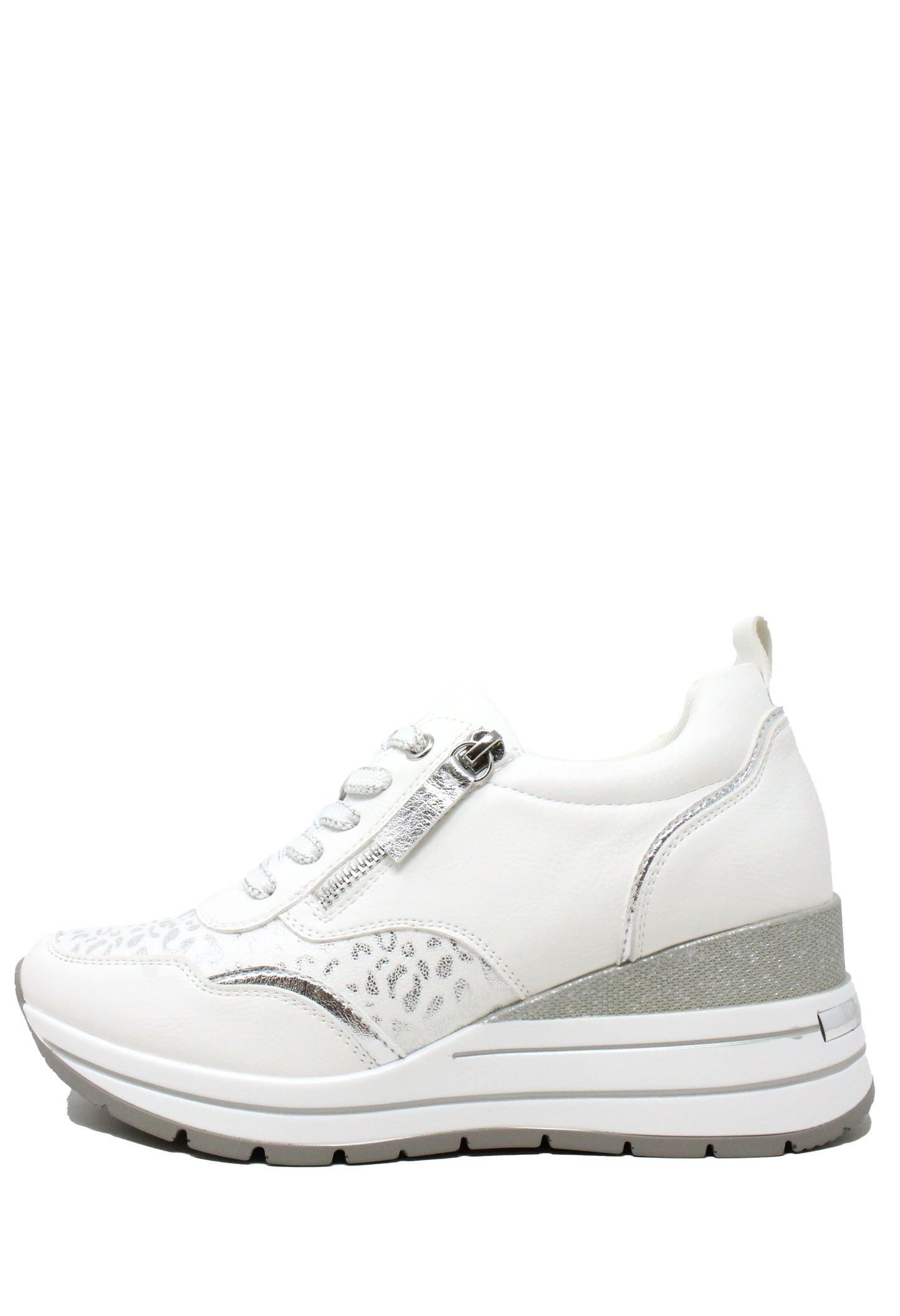 Dara Leopard Wedge Trainer