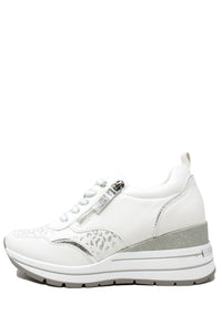 Dara Leopard Wedge Trainer