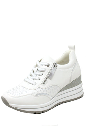 Dara Leopard Wedge Trainer