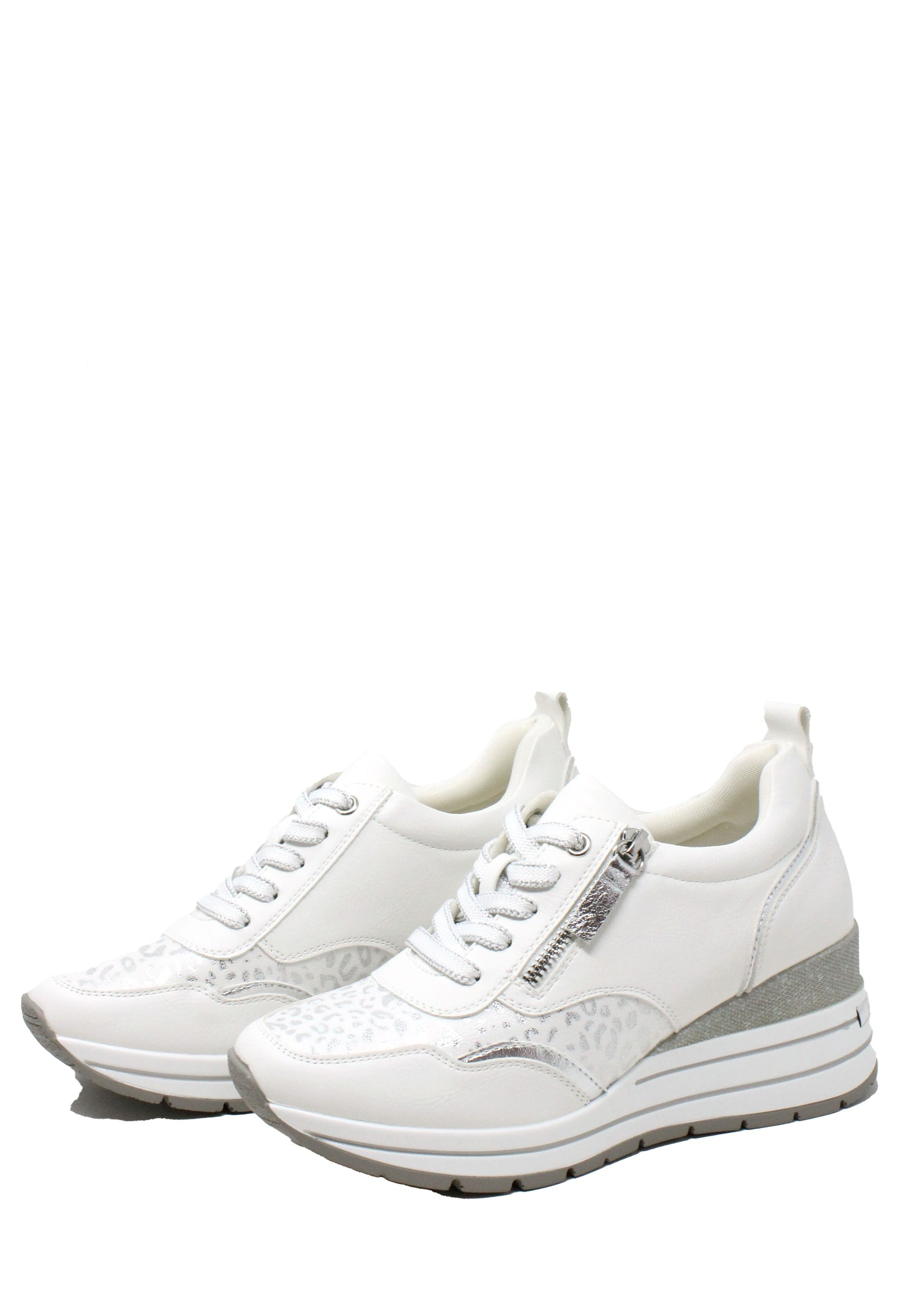 Dara Leopard Wedge Trainer