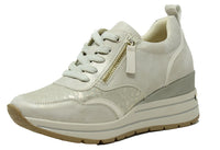 Dara Leopard Wedge Trainer