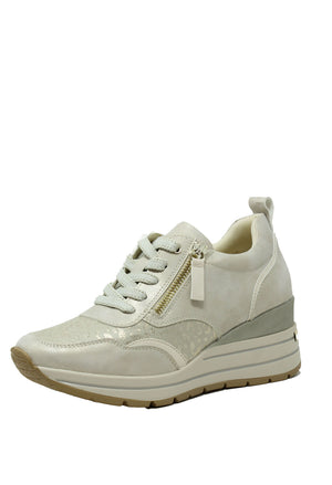 Dara Leopard Wedge Trainer