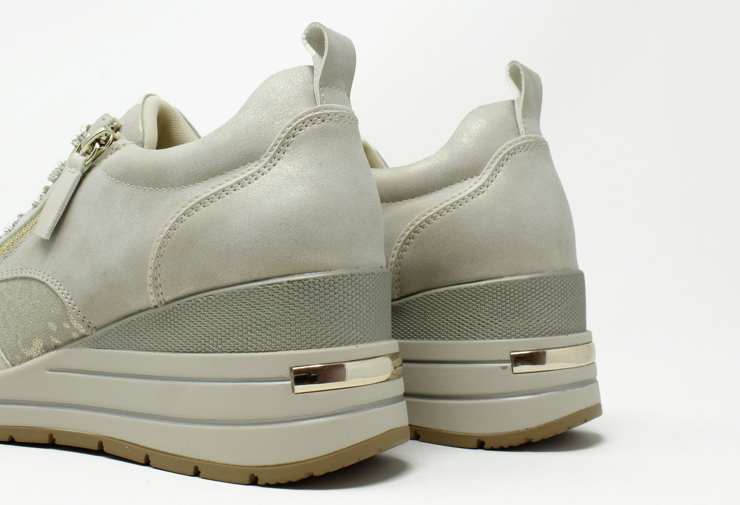 Dara Leopard Wedge Trainer