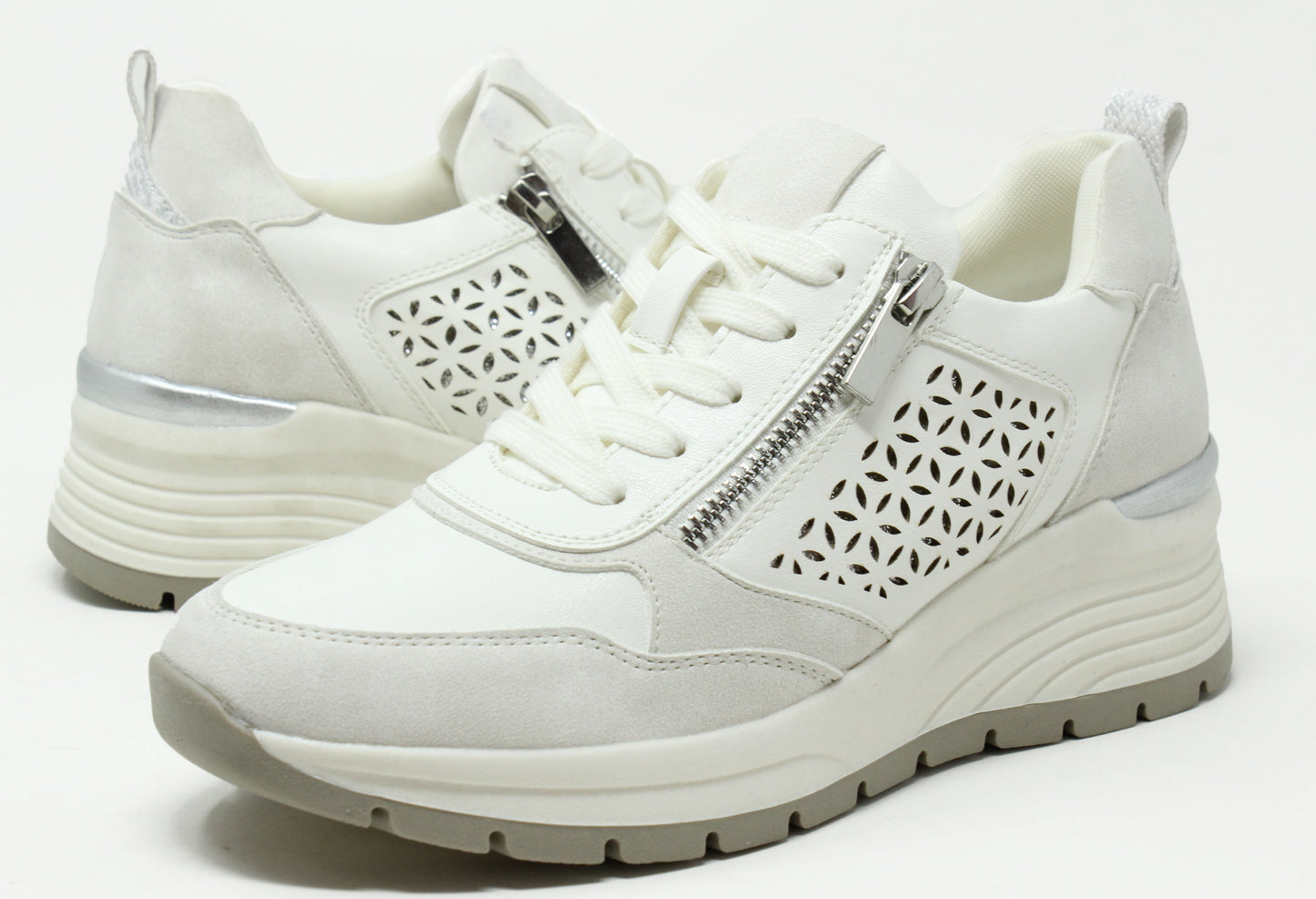 Dara Leopard Wedge Trainer