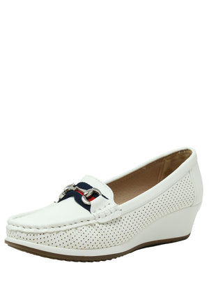 wedge loafer