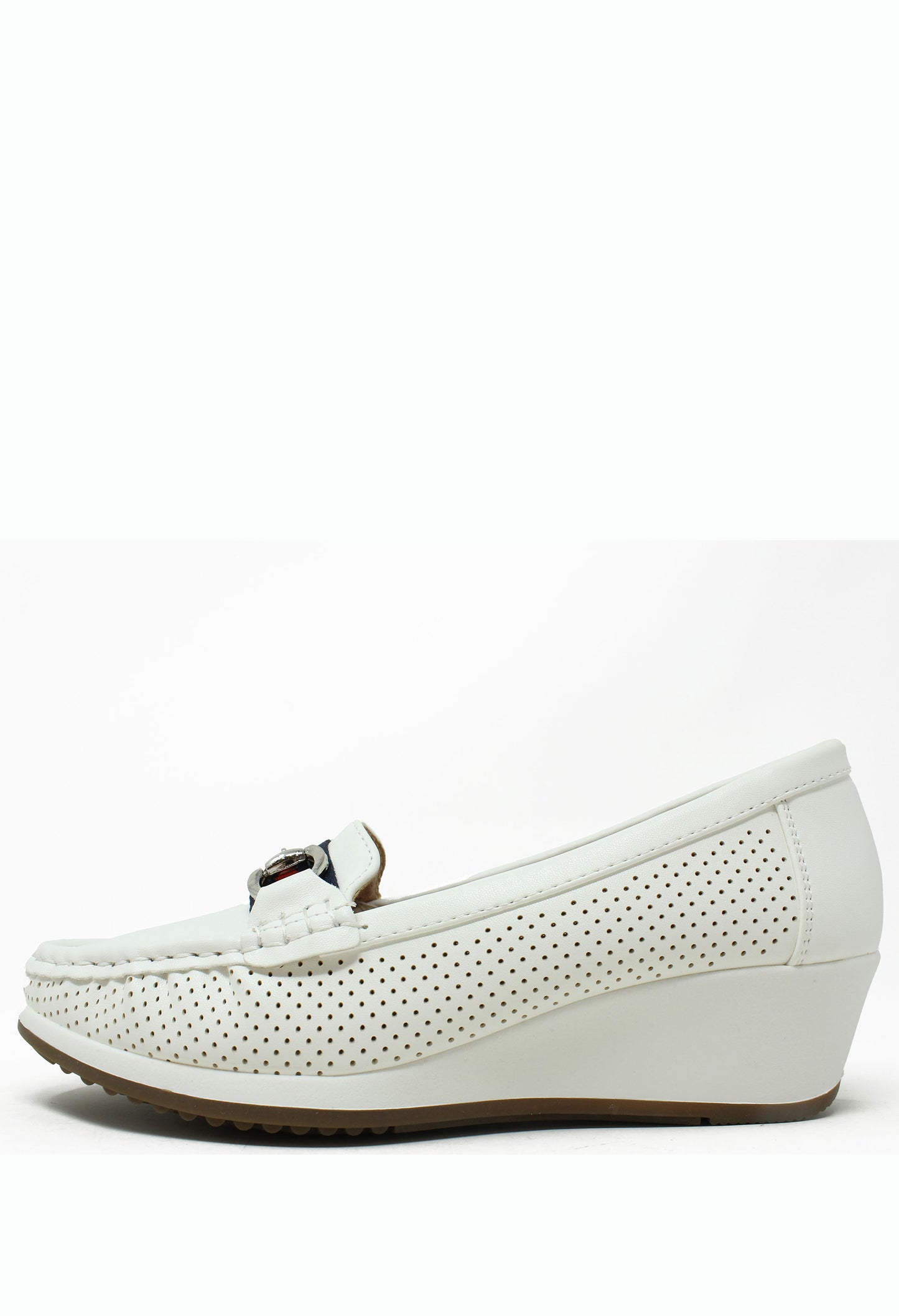 Wedge Laser Cut Loafer