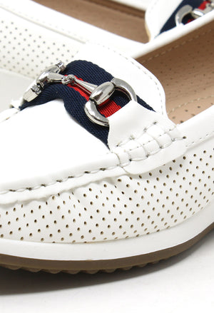 Wedge Laser Cut Loafer