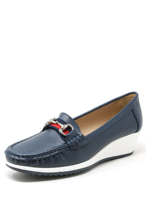 wedge loafer